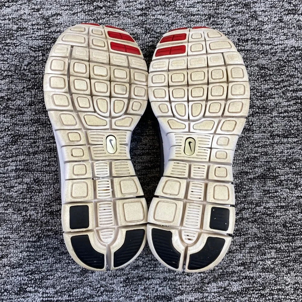 Nike Free 5.0 Big Girls 6.5 Pink Gray Running Shoes 580565 601 2013